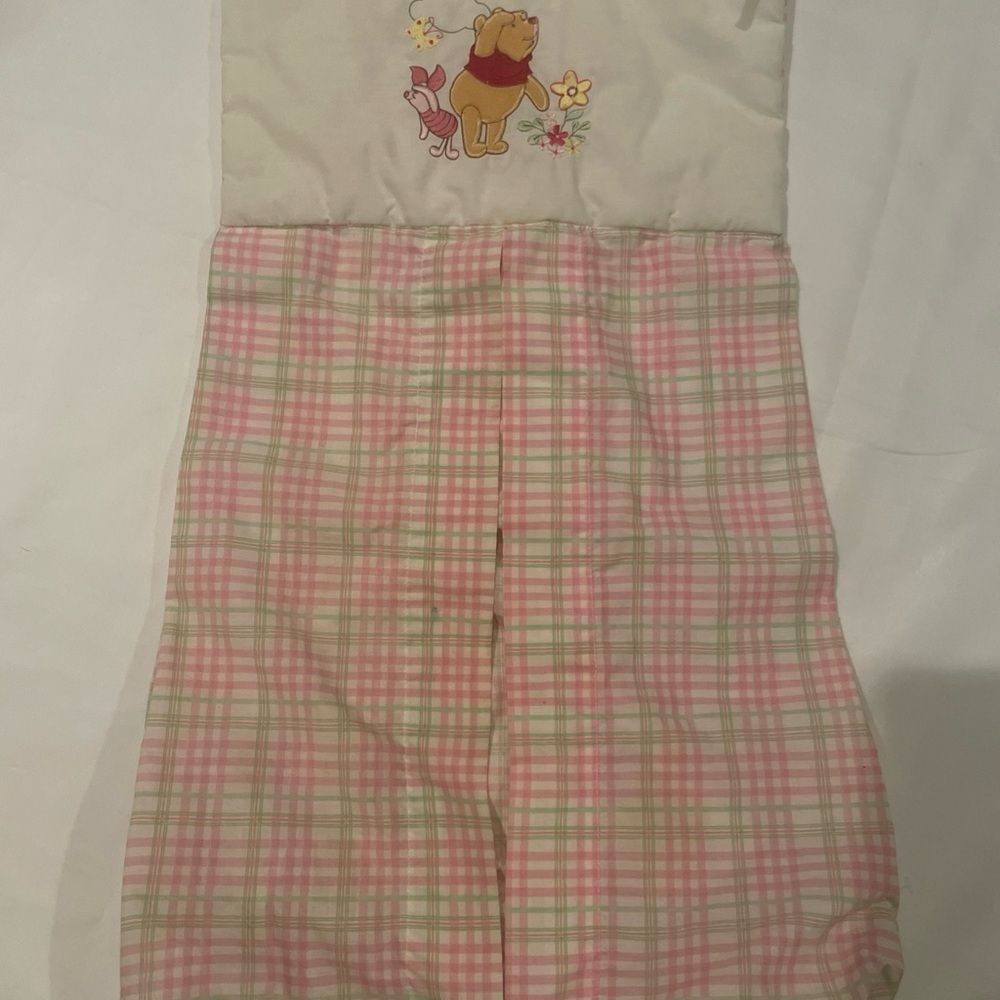 VTG Winnie The Pooh Piglet Plaid Diaper Stacker